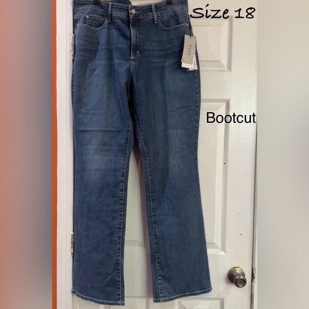 NYDJ Women's Blue Bootcut Jeans